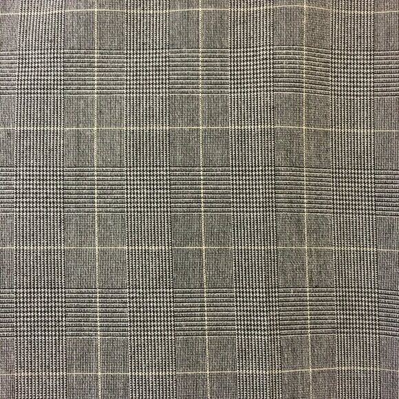 Wide Leg Low-Rise Plaid Dress Pants - Picture 9 of 12